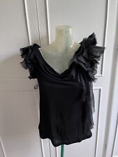Givenchy black ruffled for sale  BARNET