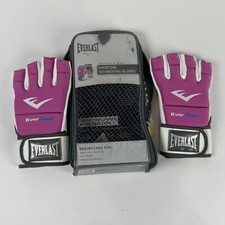 Luvas de kickboxing femininas Everlast Evercool MMA rosa/branco tamanho P comprar usado  Enviando para Brazil