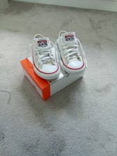red junior converse 13 for sale  ELY