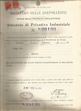 Patent urkunde italien gebraucht kaufen  Berlin