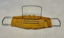 Bamboo bathtub tray for sale  SKIPTON