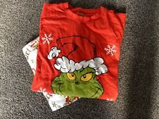 mens grinch pyjamas for sale  HORLEY