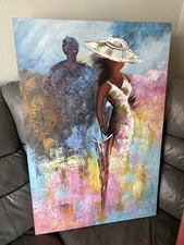 Large colourful oil for sale  NUNEATON