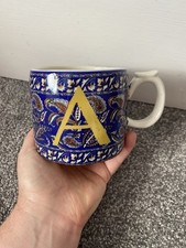 Anthropologie monogram mug for sale  THATCHAM