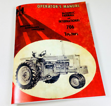 Farmall international 706 for sale  Brookfield