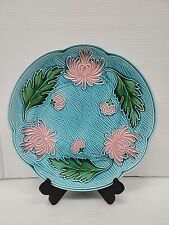 Majolica chrysanthemum plate for sale  Tacoma