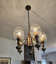 Splendido lampadario bronzo usato  Noventa Padovana