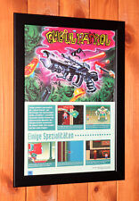 1994 Ghoul Patrol SNES Vintage Promo Pequeno Cartaz Anúncio/Página Arte Emoldurada comprar usado  Enviando para Brazil