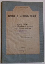 Schiapparelli elementi astrono usato  Bologna