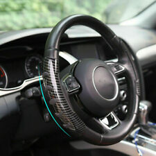 Universal Carbon Faser 2pcs Auto Lenkrad Booster Abdeckung Anti Rutsch Zubehör comprar usado  Enviando para Brazil