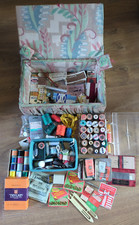Vintage sewing box for sale  STANLEY