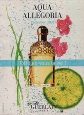 Publicité papier parfum. d'occasion  Douarnenez