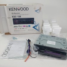Kenwood MP3 CD/Rádio/AUX KDC-108 - Novo filtro passa-baixa pré-saída RCA caixa aberta, usado comprar usado  Enviando para Brazil