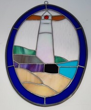 Stained glass lighthouse for sale  Jacksonville