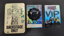 3 Ozzy Osbourne Black Sabbath autêntico Backstage Pass turnê de reunião não assinada comprar usado  Enviando para Brazil