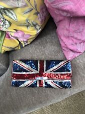 union jack sequin bag for sale  PLYMOUTH