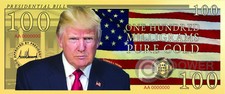 Banconota presidenziale trump usato  Ciampino