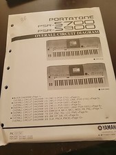 Diagrama de circuito geral Portatone PSR -S700, usado comprar usado  Enviando para Brazil