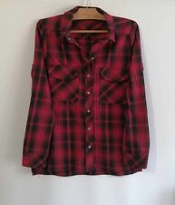 Blouse chemise rouge d'occasion  Bourg-de-Thizy