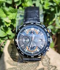 Relógio masculino Casio Edifice EFR-520 5276 cronógrafo preto 44mm NOVO BATT/CRISTAL!!, usado comprar usado  Enviando para Brazil