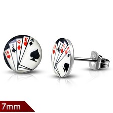 Orecchini poker emeco usato  Spedire a Italy