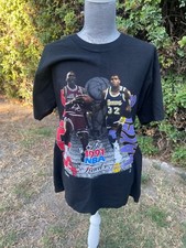 Camiseta masculina vintage Salem Sportswear 1991 NBA Finals Bulls Vs Lakers GG  comprar usado  Enviando para Brazil