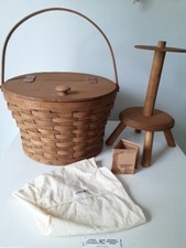 Longaberger wooden woven for sale  Indianapolis
