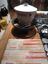 Creuset fondue set gebraucht kaufen  Bremen