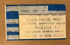 1988 metallica queensryche for sale  Youngstown
