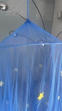 Betthimmel baldachin blau gebraucht kaufen  Aldenhoven