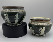 Pair doulton lambeth for sale  New York