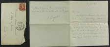Henri bergson autographe d'occasion  Coulans-sur-Gée