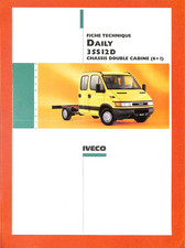 Usado, IVECO / DAILY 3 5 S 12 D CHASSIS DOUBLE CABINE / FICHE TECHNIQUE 2002 comprar usado  Enviando para Brazil