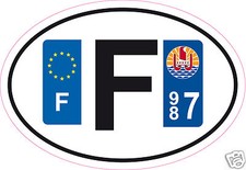 Autocollant sticker départeme usato  Spedire a Italy