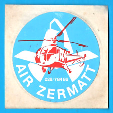 Air zermatt adesivo usato  Italia