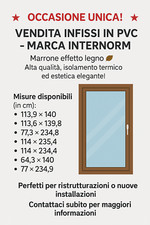 Set infissi pvc usato  Molfetta