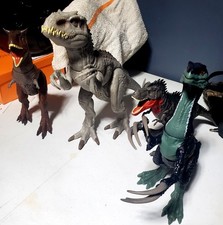 Lote de dinossauro jurassic park indominus Rex Therizinosaur Tarbosaurus Camotaurus , usado comprar usado  Enviando para Brazil