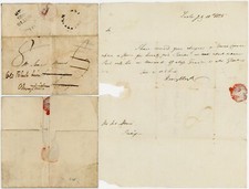 1825 letter presteign for sale  LONDON