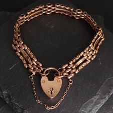9ct gold padlock for sale  ROMFORD