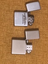 Two chrome lighters for sale  Southwick