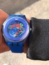 Swatch swiss blue usato  Villaricca