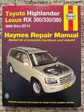 Haynes toyota highlander for sale  Palm Desert
