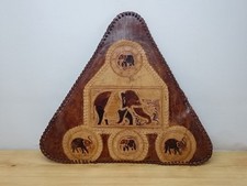 Vintage large leather for sale  SWINDON