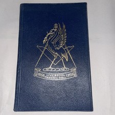 Vtg liverpool masonic for sale  SKELMERSDALE