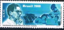 Brasilien 2050 - A. S. Teixeira (1900-1971), Pädagoge; Schule, Salvador comprar usado  Enviando para Brazil