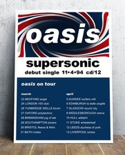 oasis poster for sale  GOREBRIDGE