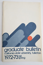 Graduate bulletin california for sale  Jurupa Valley