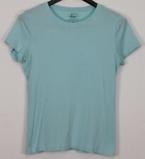 G. H. BASS & CO.  Camiseta clássica feminina tamanho grande manga curta azul claro comprar usado  Enviando para Brazil