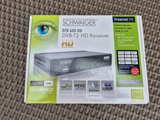 Schwaiger dtr600hd dvb gebraucht kaufen  Leipzig