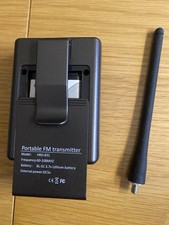 Portable radio transmitter for sale  LIVINGSTON
